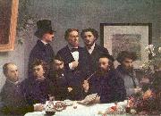 Henri Fantin-Latour Around the Table oil painting